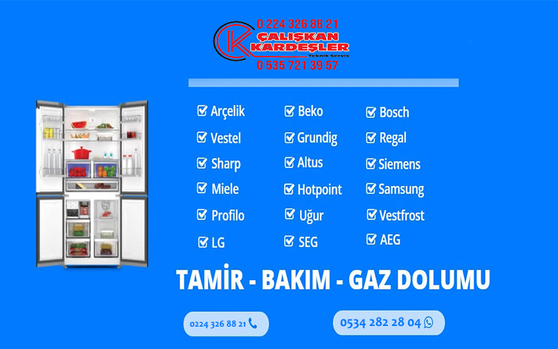 Bursa Yıldırım Buzdolabı Tamircisi